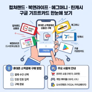 휴대폰-소액결제로-구매-가능한-상품권-종류